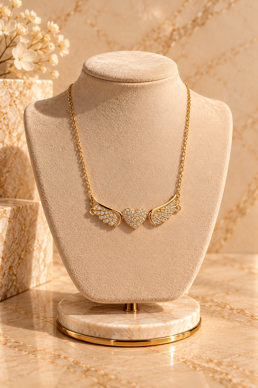 COLLANA CUORE ALATO