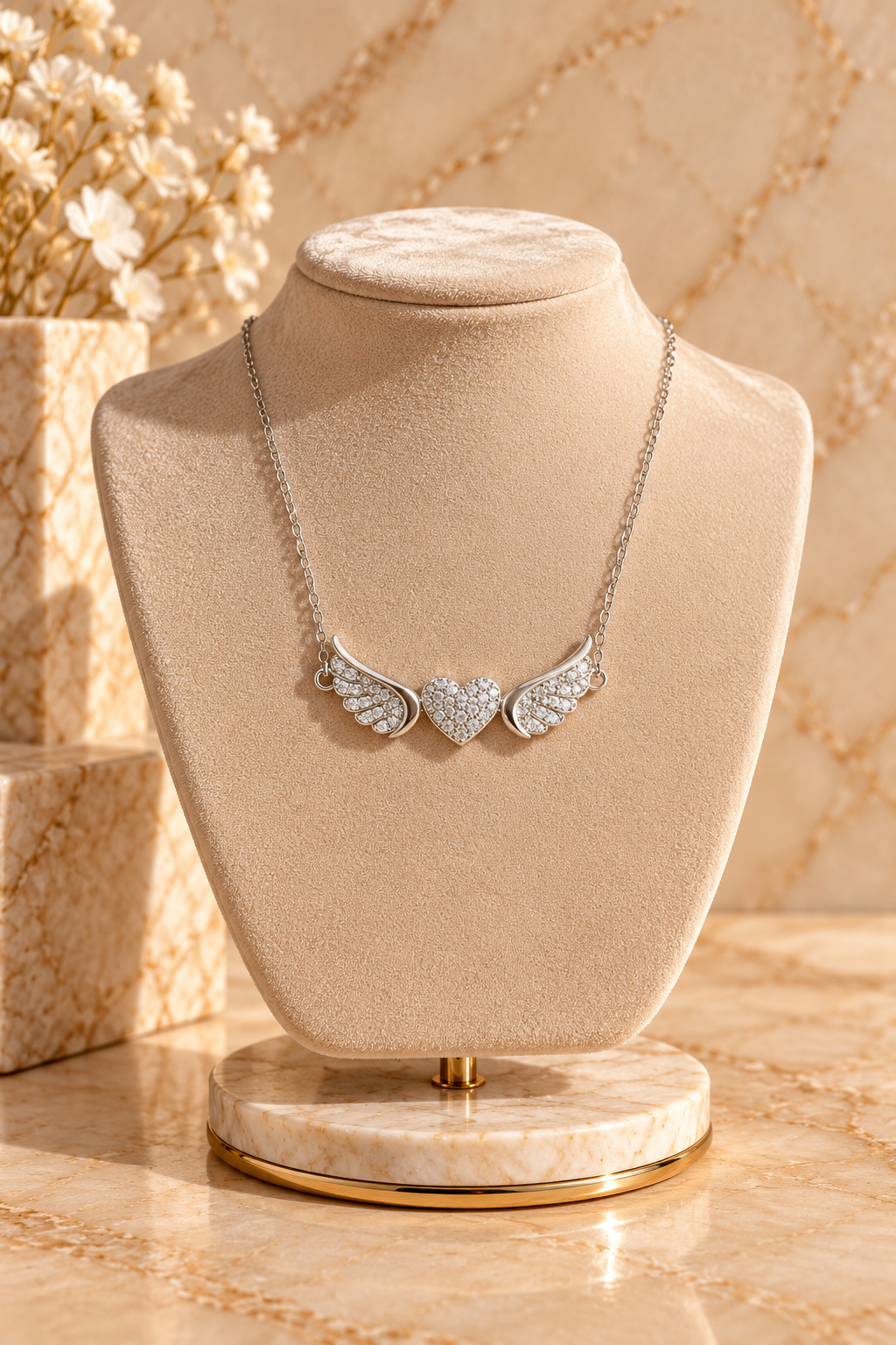 COLLANA CUORE ALATO