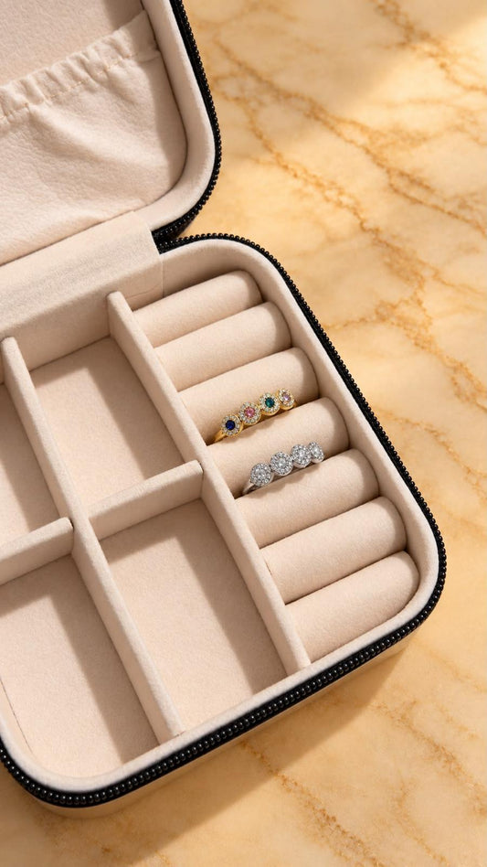 ANELLO QUATTRO FIORI ARCOBALENO